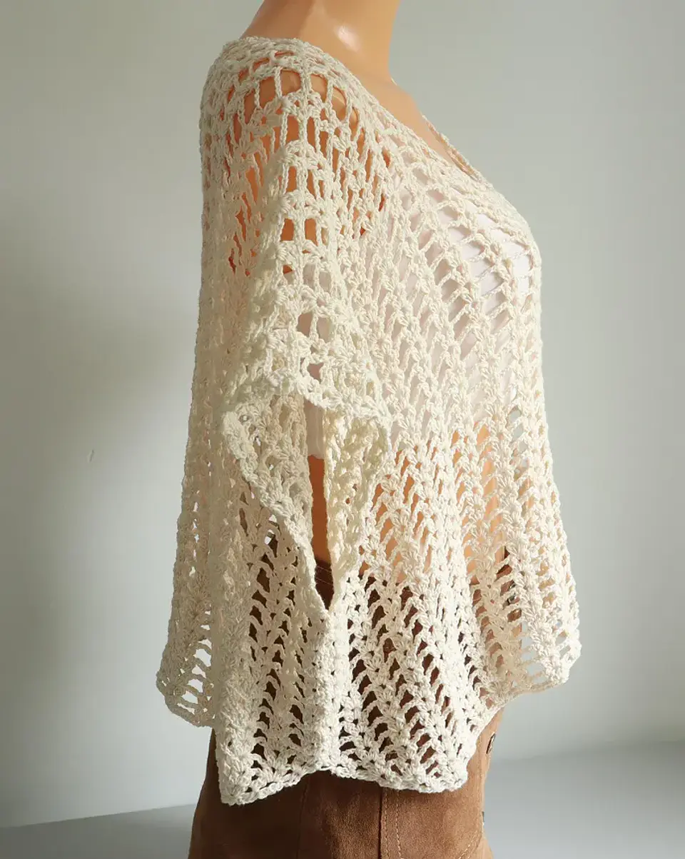 Top Crochet Pattern, Boho Beach Look 2