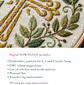 Hand Embroidery Floral Cross Pattern PDF - thumbnail 2