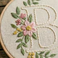 Hand Embroidery Floral Full Alphabet Pattern PDF - thumbnail 1