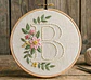 Hand Embroidery Floral Full Alphabet Pattern PDF - thumbnail 3