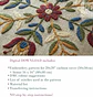 Hand Embroidery Floral Folk Cushion Cover Pattern PDF - thumbnail 3