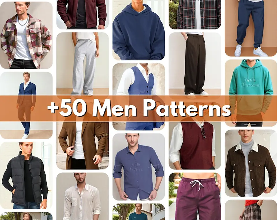 Whole Shop Bundle +570 Sewing Patterns | Sewing Patterns | Women Patterns | Men Patterns | Beginner Sewing Patterns Dress Corset Pants Top 5