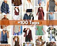 Whole Shop Bundle +570 Sewing Patterns | Sewing Patterns | Women Patterns | Men Patterns | Beginner Sewing Patterns Dress Corset Pants Top - thumbnail 2