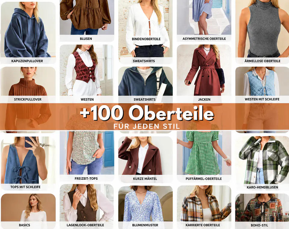 Whole Shop Bundle +530 Nähmuster | Nähmuster | Frauenmuster | Männermuster | Anfänger-Nähmuster Korsett-Hosenoberteil 5