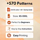 Whole Shop Bundle +570 Sewing Patterns | Sewing Patterns | Women Patterns | Men Patterns | Beginner Sewing Patterns Dress Corset Pants Top - thumbnail 13