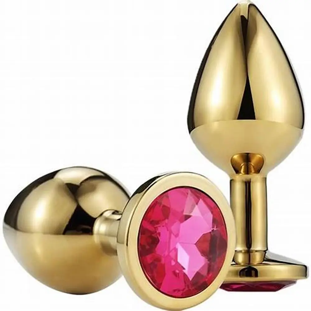 plug anal con joya  talla s