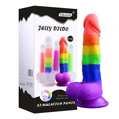 Jelly Dildo Multicolor «Arcoiris»
