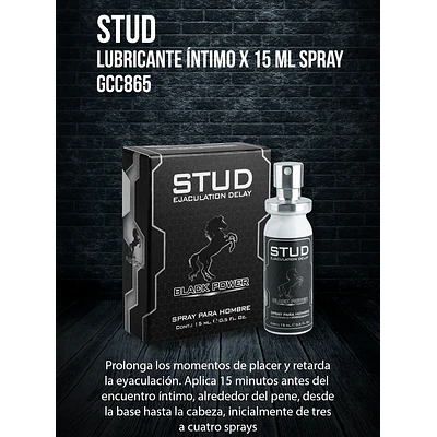 RETARDANTE STUD SPRAY X 15 ML