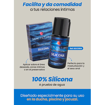 LUBRICANTE INTIMO SEN INTIMO SILICONA X30ML