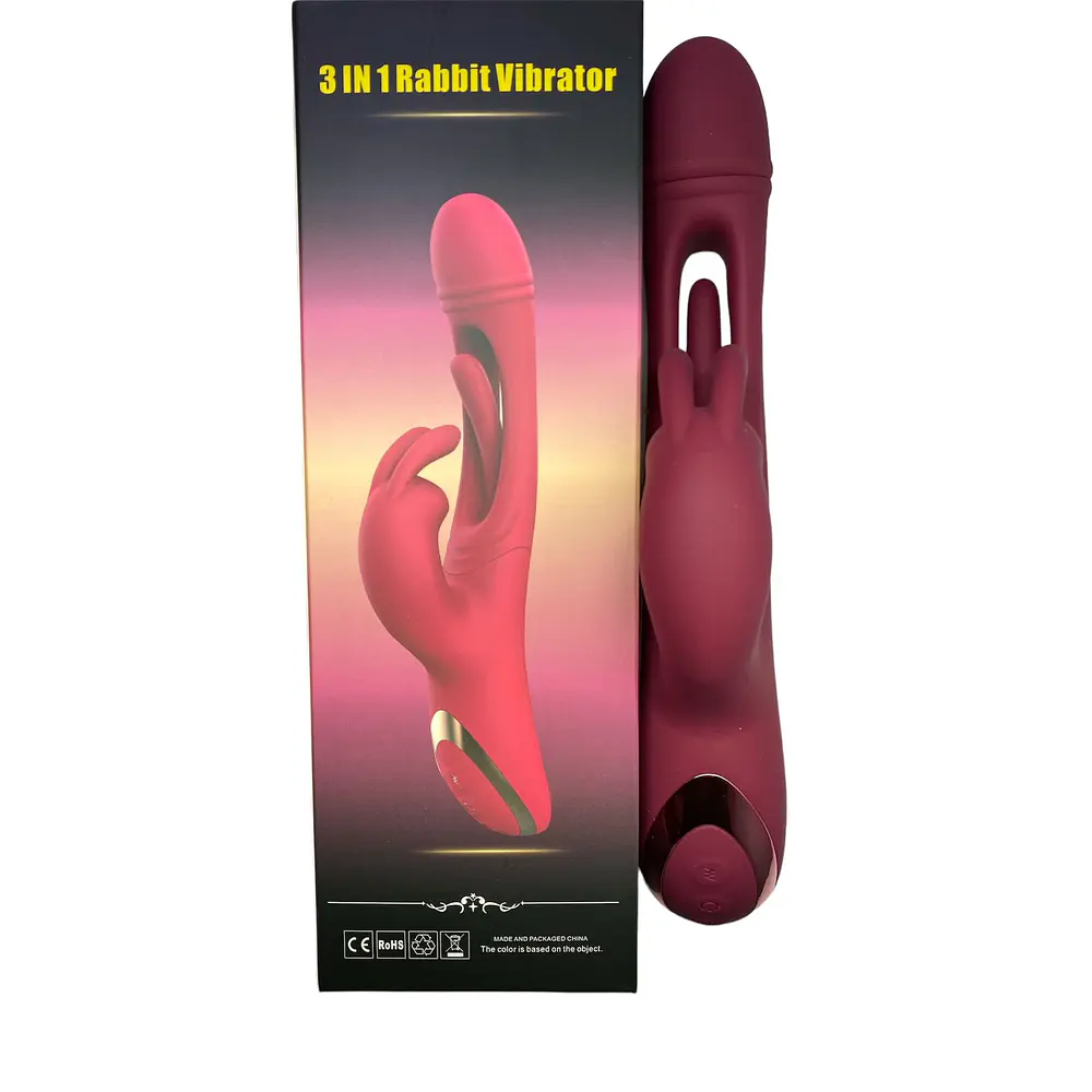 VIBRADOR RABBIT 3 EN 1 