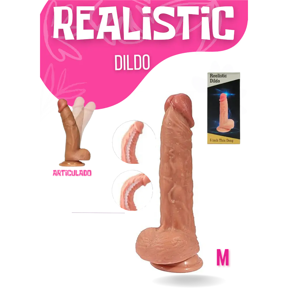 consolador realistic talla M