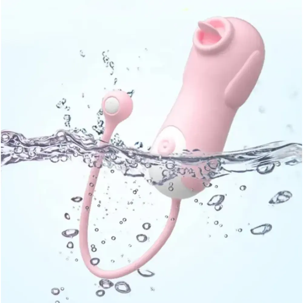 HUECO VIBRADOR CON LENGUA ESTIMULADORA 