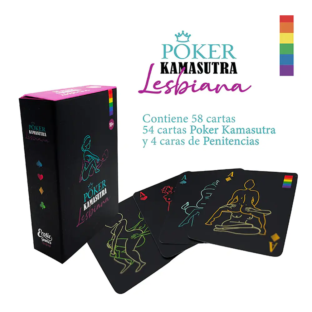 JUEGO DE POKER KAMSUTRA LESBIANA