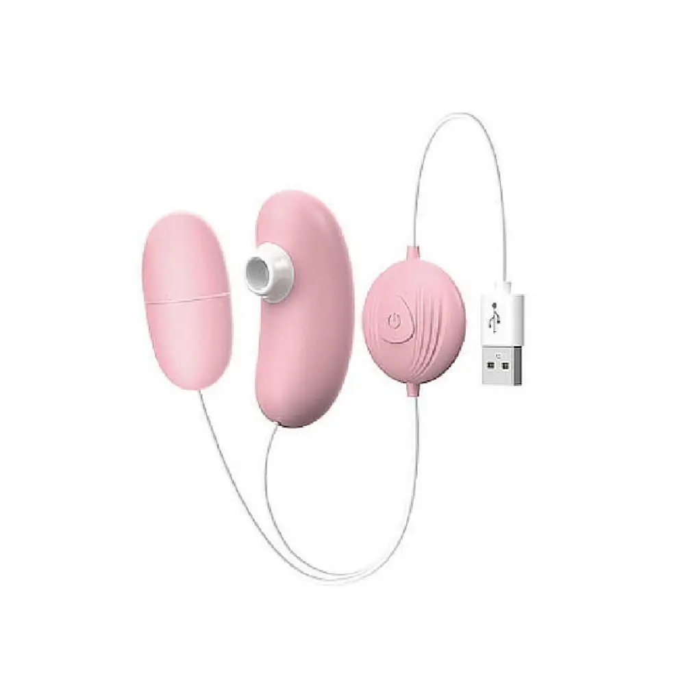 huevo vibrador con doble estimulación 