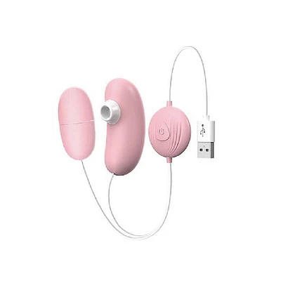 huevo vibrador con doble estimulación 