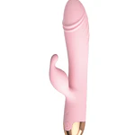 VIBRADOR CON ROTACION Y ESTIMULACION CLITORIAL 