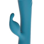 VIBRADOR CON ROTACION Y ESTIMULACION CLITORIAL 