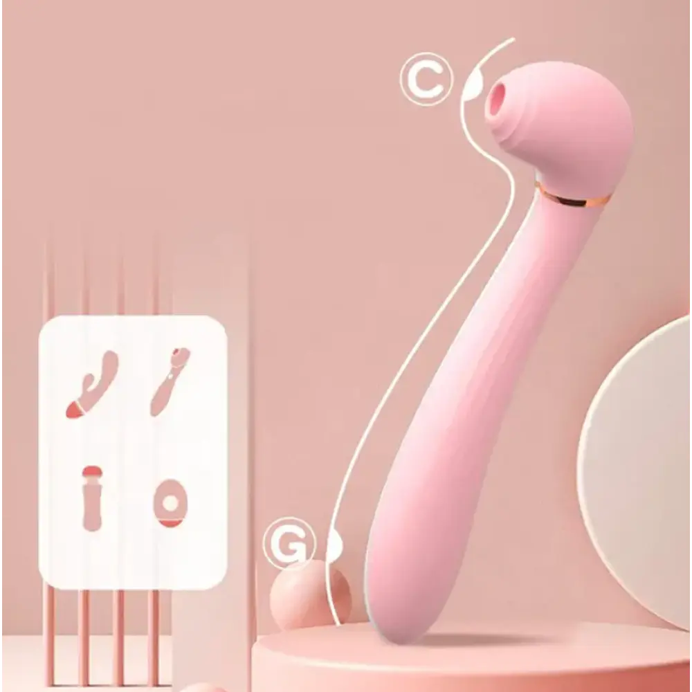 VIBRADOR Y SUCCIONADOR MAITE
