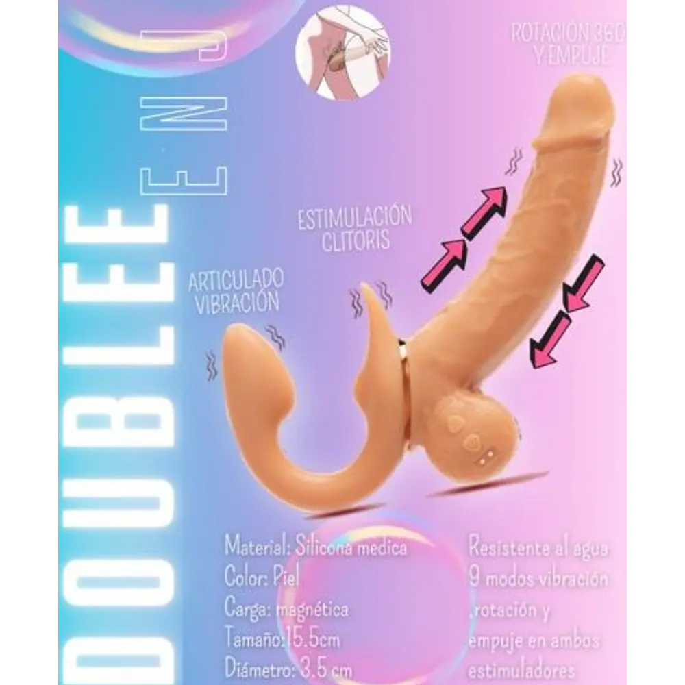 VIBRADOR DOBLE ESTIMULACION 