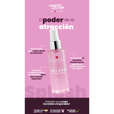 SPLASH CON PHEROMONAS 