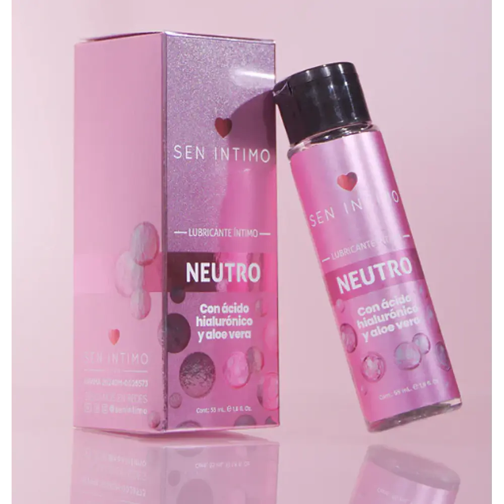 Lubricante Neutro con Ácido Hialurónico y Aloé x 55 ml by Sen Ìntimo