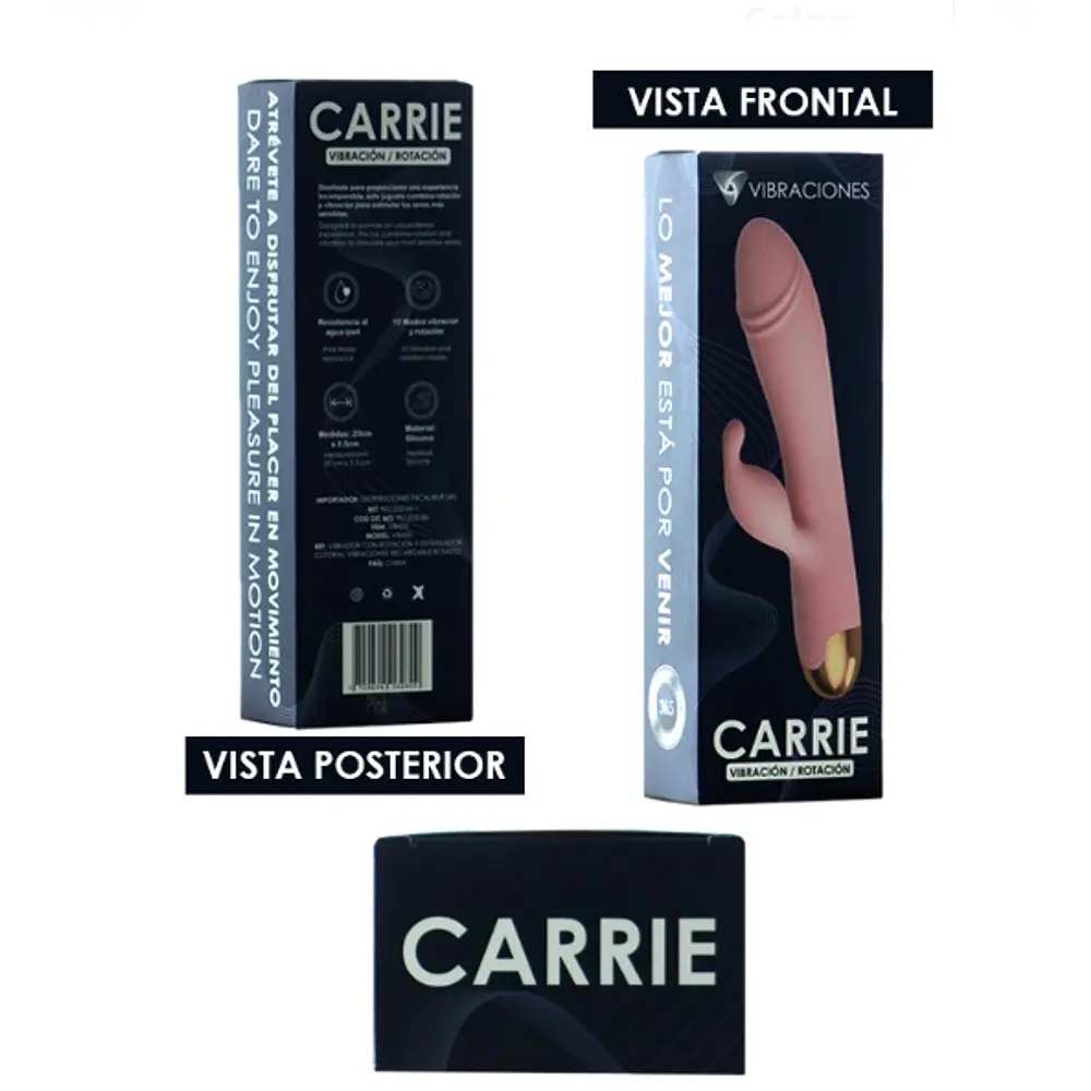 VIBRADOR ROTATORIO 360°