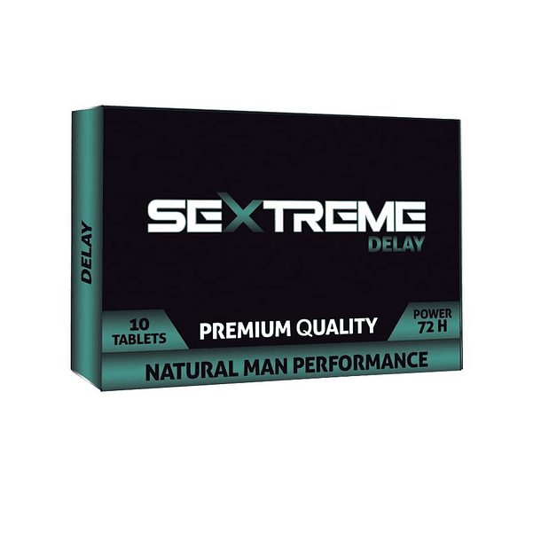 SexTreme Delay Afrodisíaco e Potenciador  - 10 comprimidos 