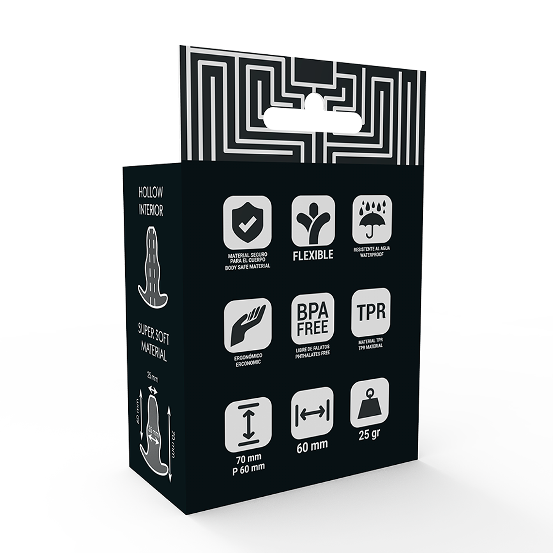 DILATADOR ANAL S - TRANSPARENTE 4