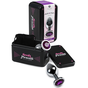SECRETPLAY ANAL PLUG ROXO S