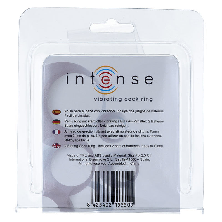 COCKRING SILICONE CLEAR 9