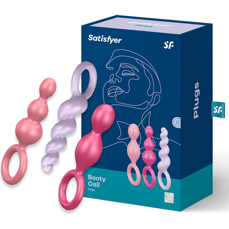 SATISFYER ANAL PLUGS KIT COM 3 1