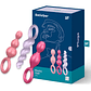 SATISFYER ANAL PLUGS KIT COM 3 - Thumbnail 1