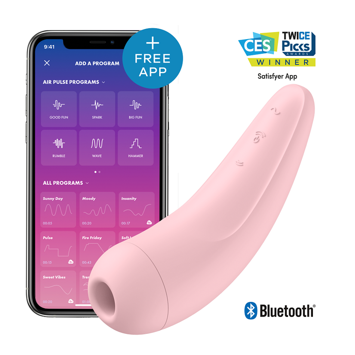 SATISFYER CURVY 2+ 1