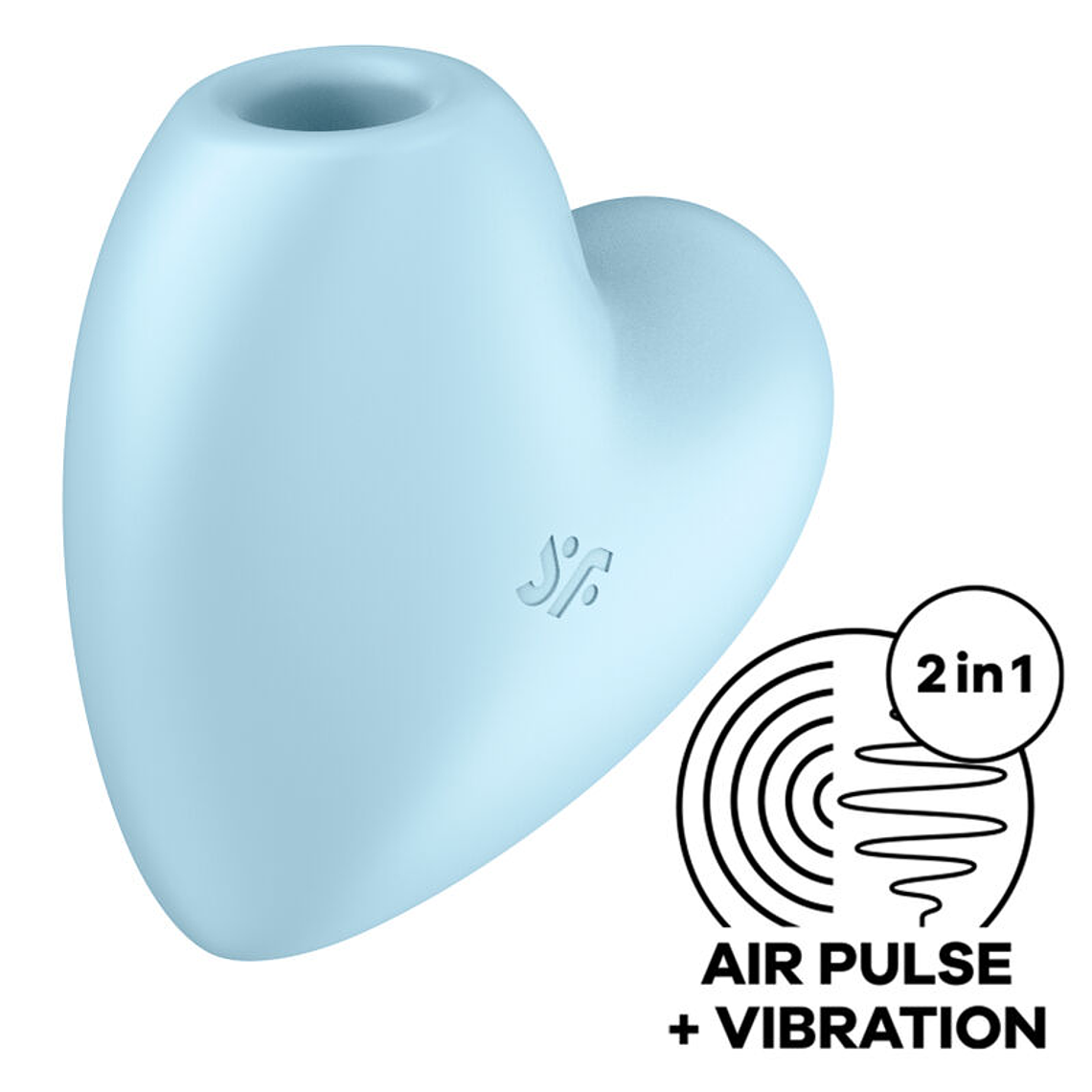 SATISFYER CUTIE HEART - BLUE 1