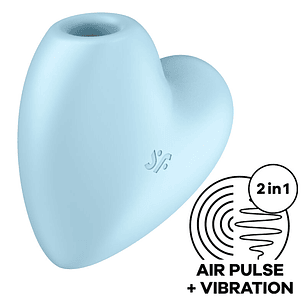 SATISFYER CUTIE HEART - BLUE