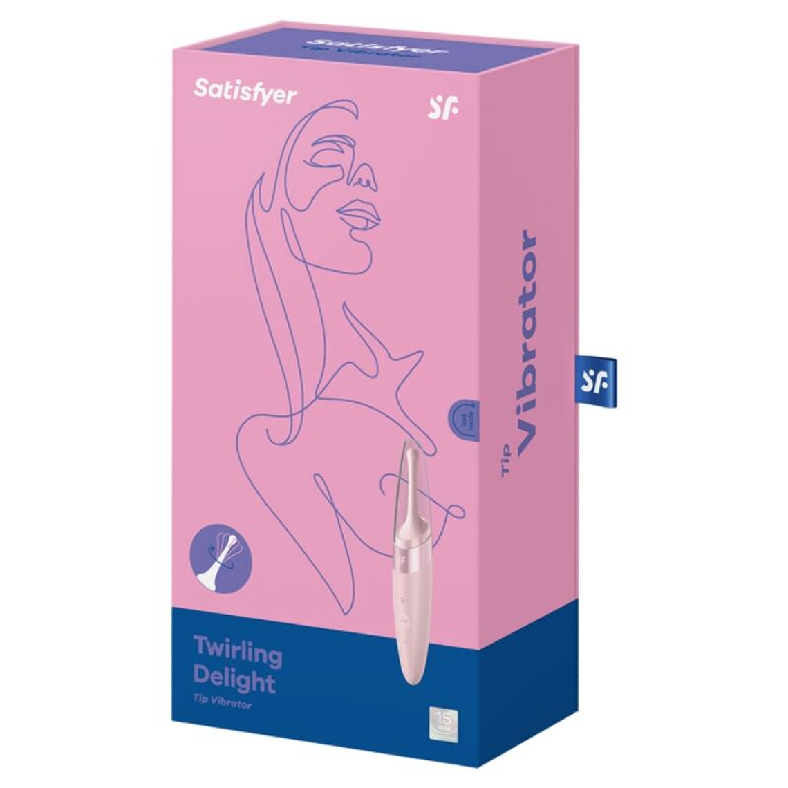 SATISFYER TWIRLING DELIGHT - PINK 3
