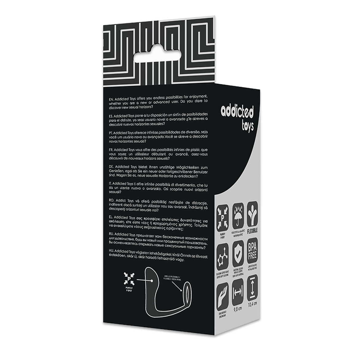 PLUGUE ANAL PONTO P COM ANEL  6