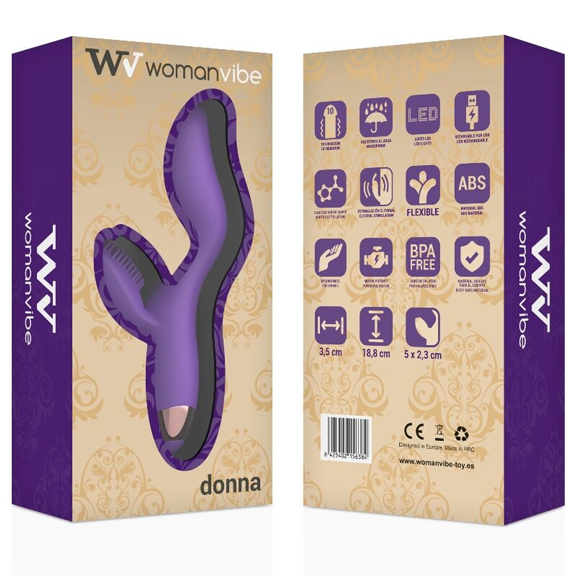 VIBRADOR WOMANVIBE DONNA 6