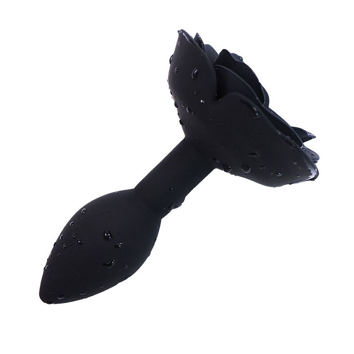 PLUGUE DE SILICONE FETISH ROSE - PRETO 4