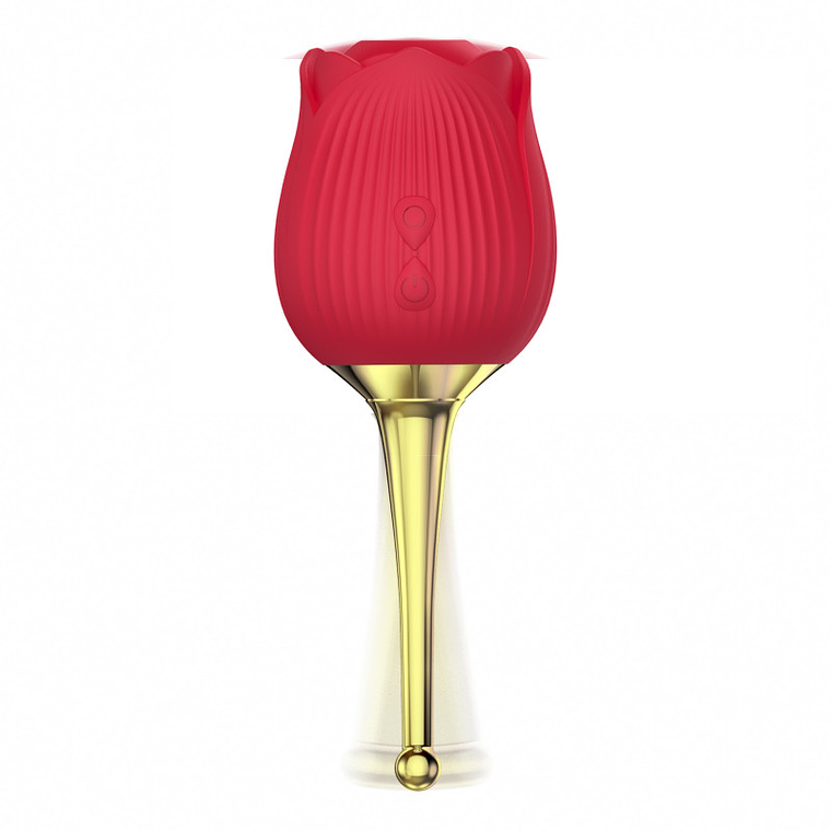 MARTINELLA ESTIMULADOR CLITORIANO E VIBRADOR HOT RED DOT 7