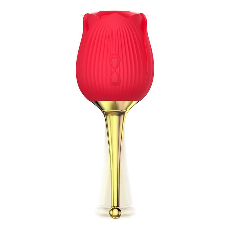 MARTINELLA ESTIMULADOR CLITORIANO E VIBRADOR HOT RED DOT 12