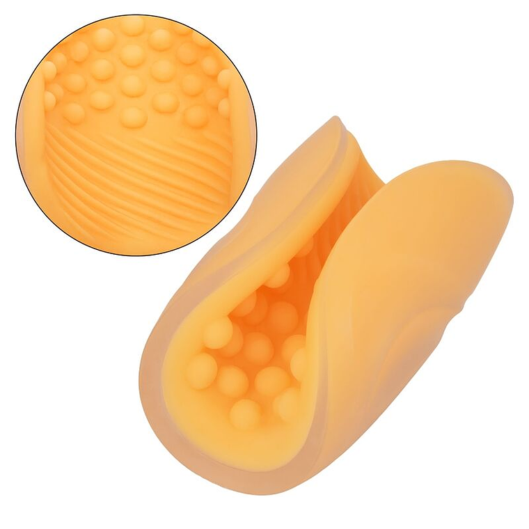 MASTURBADOR CALEX GRIP - LARANJA 2