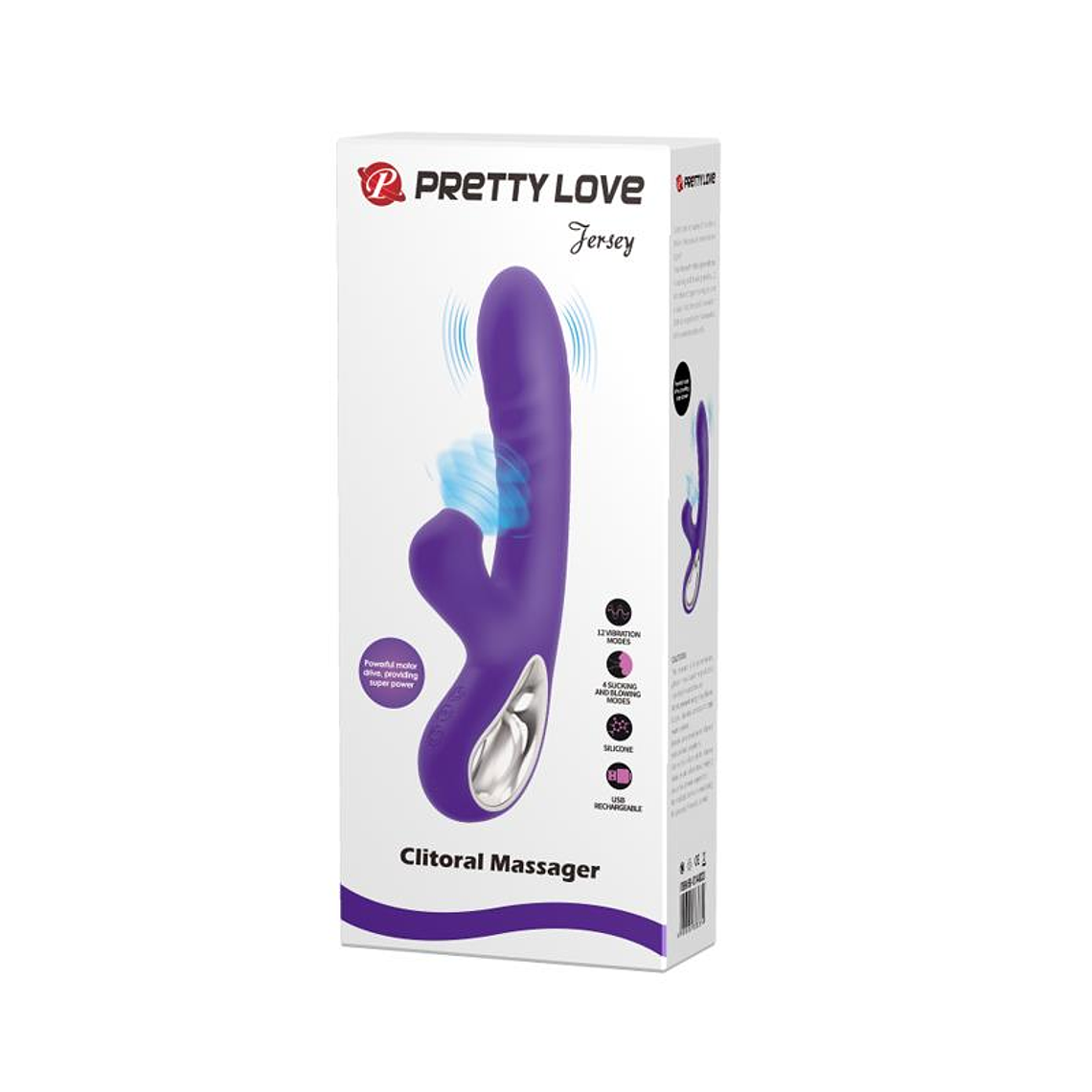 VIBRADOR JERSEY COM SUCÇÃO  7