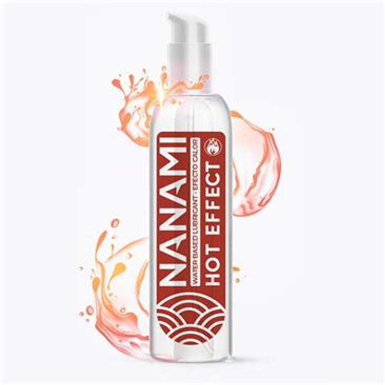 NANAMI LUBRICANTE BASE DE AGUA EFECTO CALOR 150 ML 1