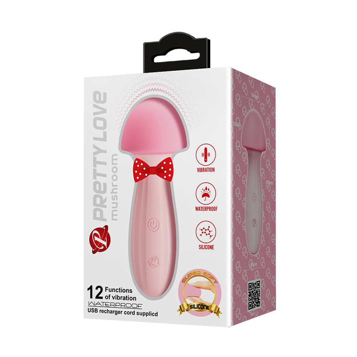  COGUMELO PRETTYLOVE - VIBRADOR/MASSAGEADOR 10