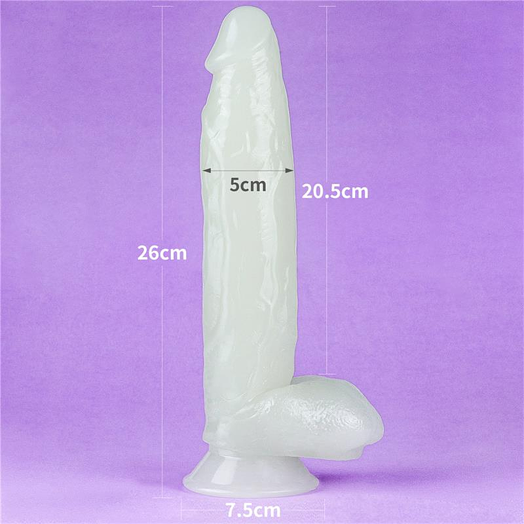 LOVETOY DILDO LUMINO 26 CM 10