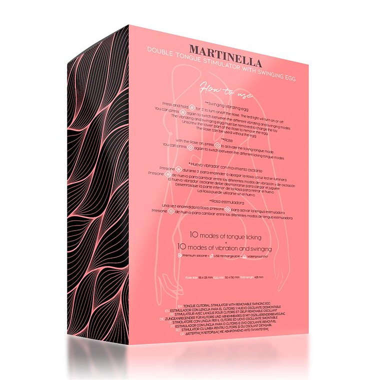 MARTINELLA ESTIMULADOR DE CLÍTORIS SWINGING/OSCILANTE 10