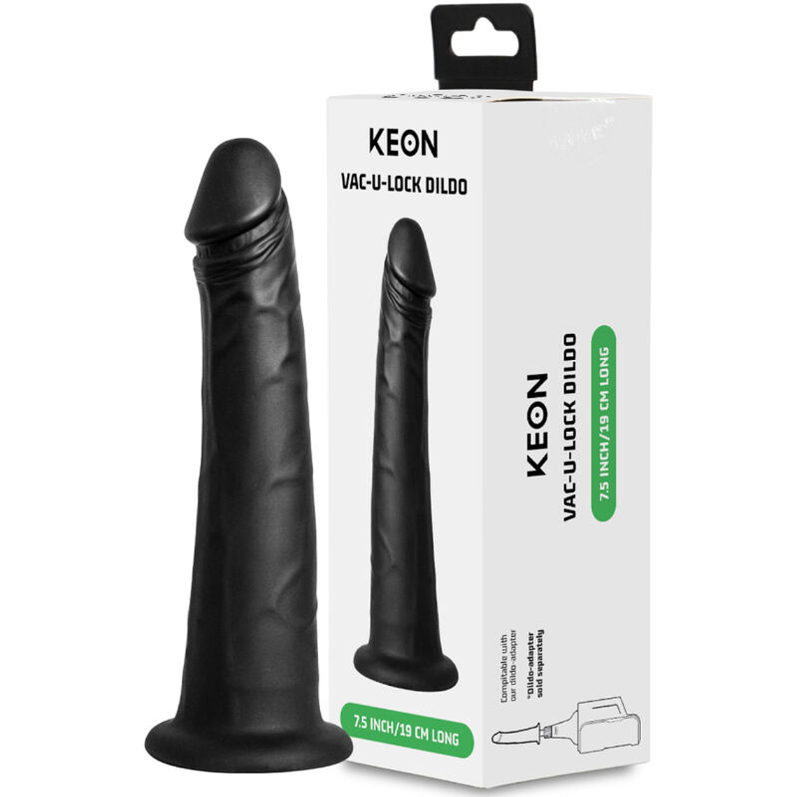 KEON DILDO BY KIIROO -  ADAPTAVEL 2