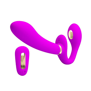 VIBRADOR THUNDERBIRD PARA CASAIS SEM ARNÊS COM CONTROLE REMOTO