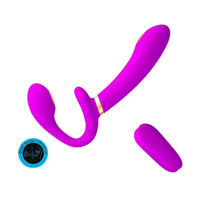 VIBRADOR THUNDERBIRD PARA CASAIS SEM ARNÊS COM CONTROLE REMOTO 4